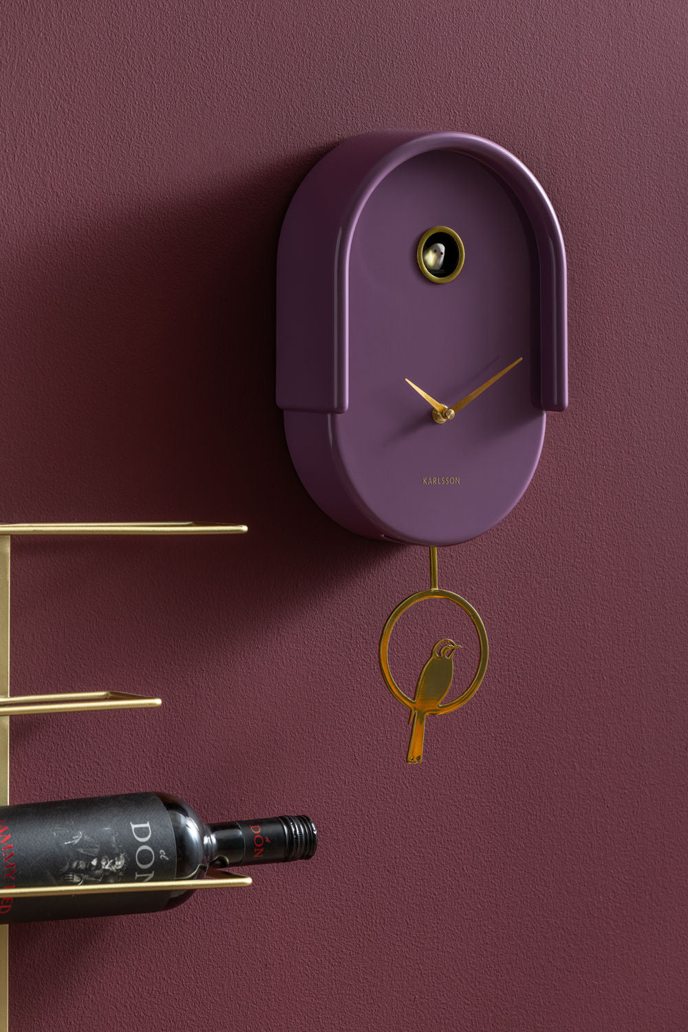 Karlsson vægur Tweet - Støvet lilla