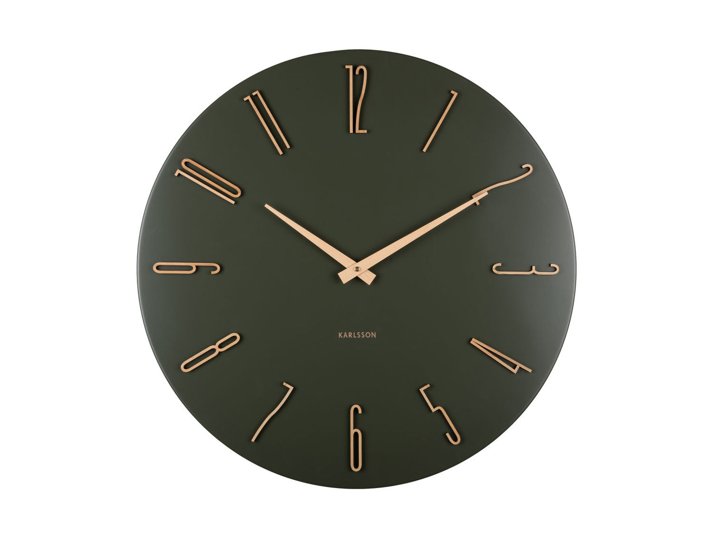 Karlsson vægur Esmerado - Grøn, stor