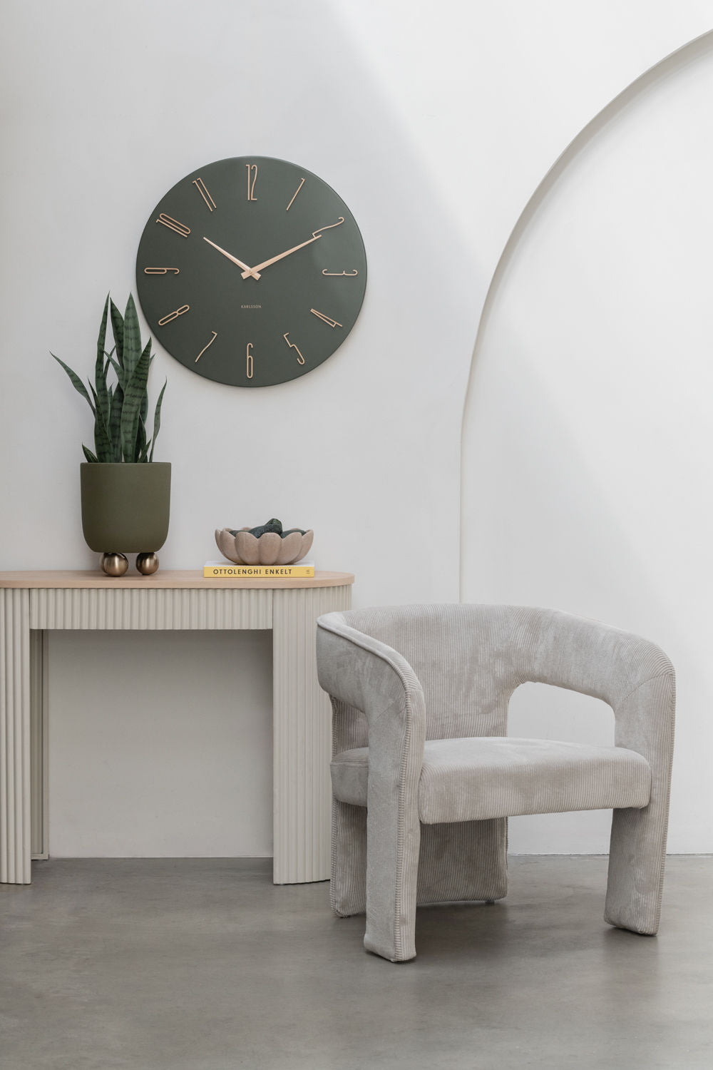 Karlsson vægur Esmerado - Grøn, stor