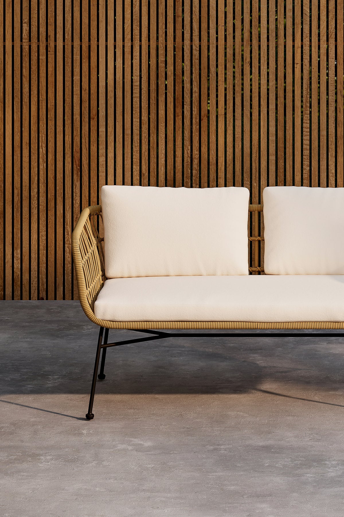 Isola 3-personers sofa - natur - billede 16