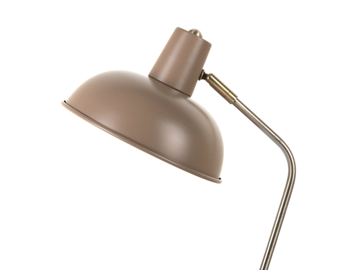 Leitmotiv bordlampe Hood - sadelbrun