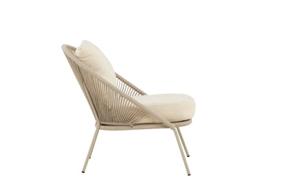 Lindos loungestole - beige - 2 stk. - billede 10