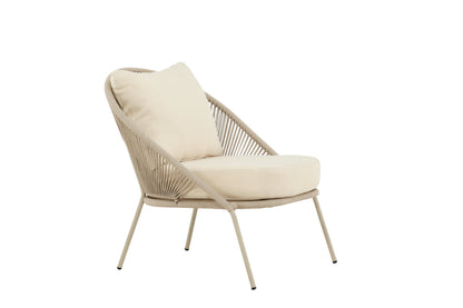Lindos loungestole - beige - 2 stk. - billede 11
