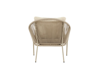 Lindos loungestole - beige - 2 stk. - billede 7