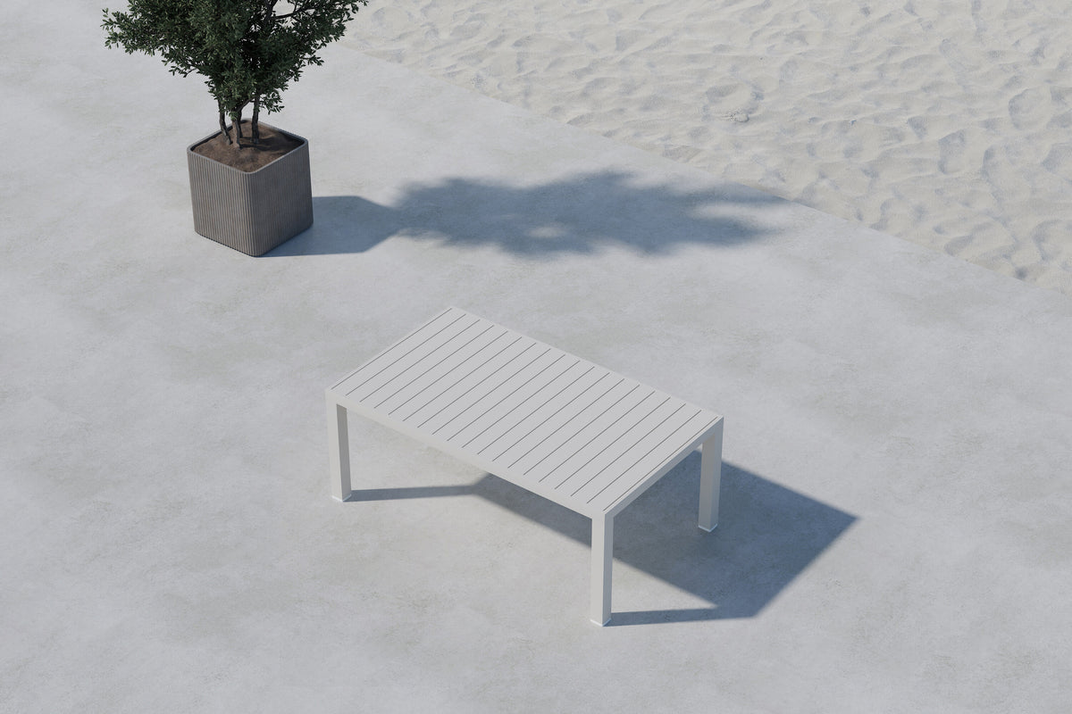 Copacabana sofabord - 120 × 70 cm - beige - billede 13