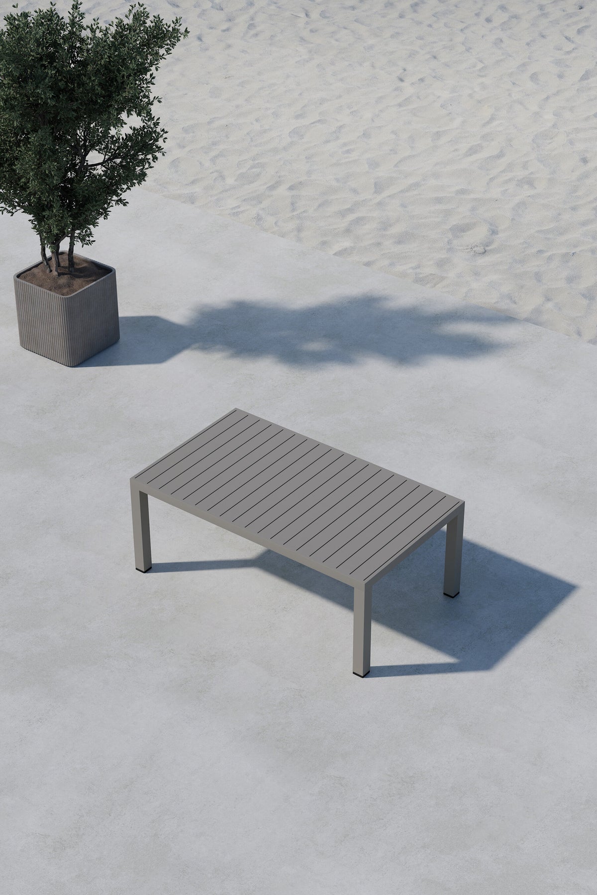 Copacabana sofabord - 120 × 70 cm - brun - billede 15