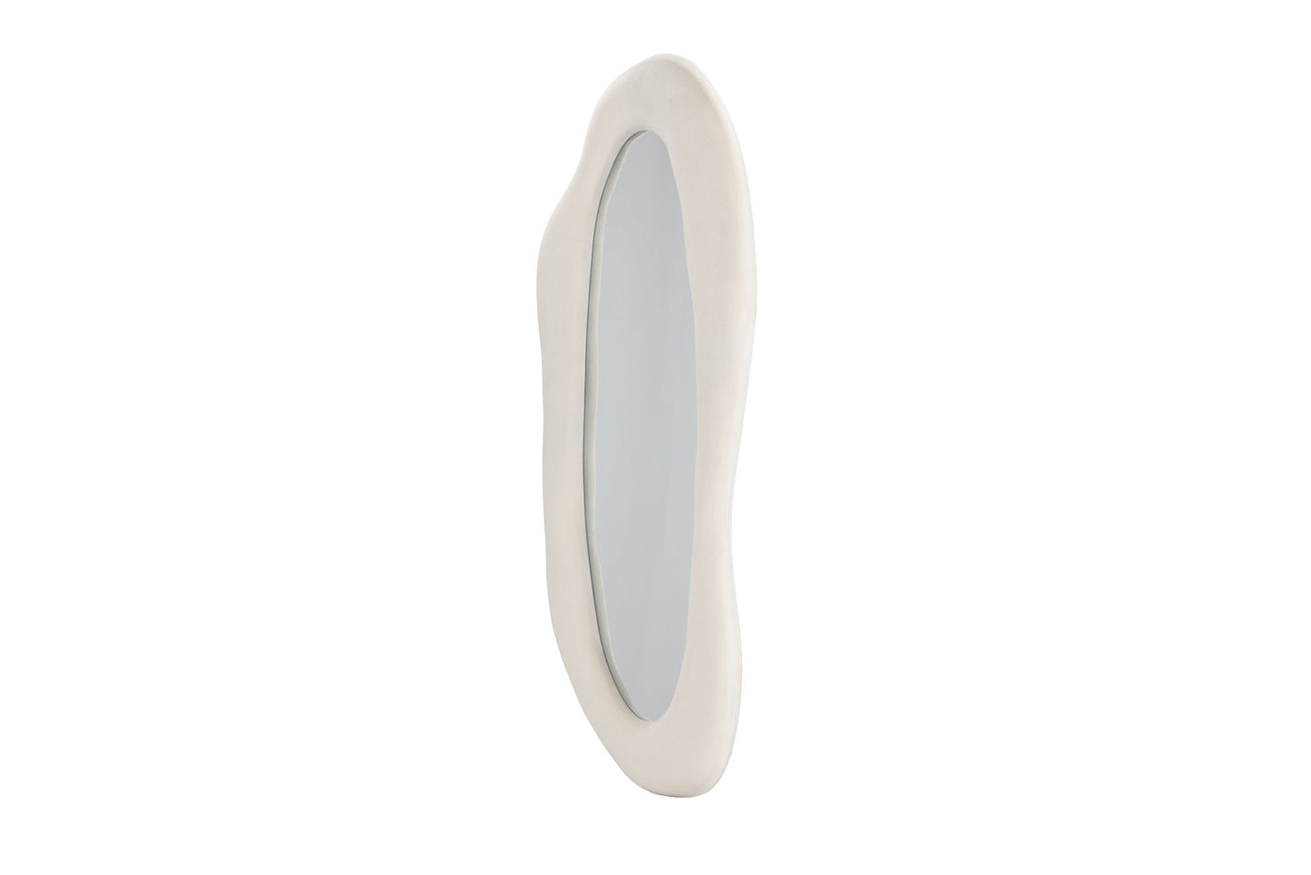 Louisville Spejl 66x185 cm - MDF med Beige Bouclé