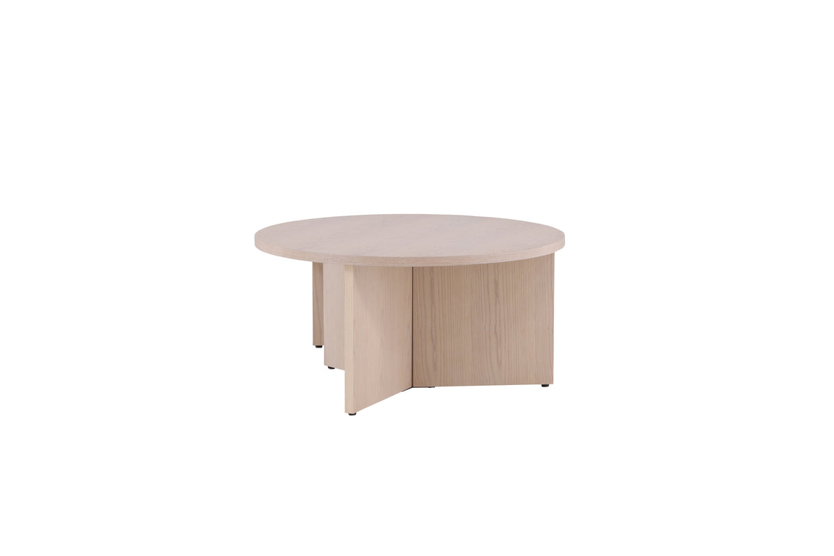 Saltö sofabord - Ø65 cm - hvidpigmenteret - billede 5