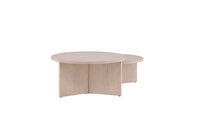 Saltö sofabord - Ø65 cm - hvidpigmenteret - billede 6