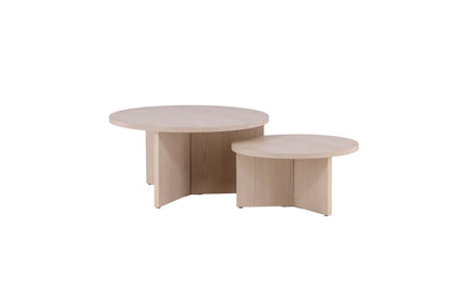 Saltö sofabord - Ø65 cm - hvidpigmenteret - billede 9