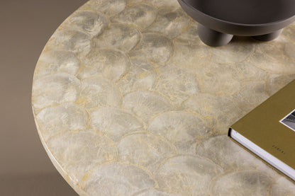 Smögen sofabordssæt med 2 borde - Ø70 og Ø40 cm - beige - billede 15