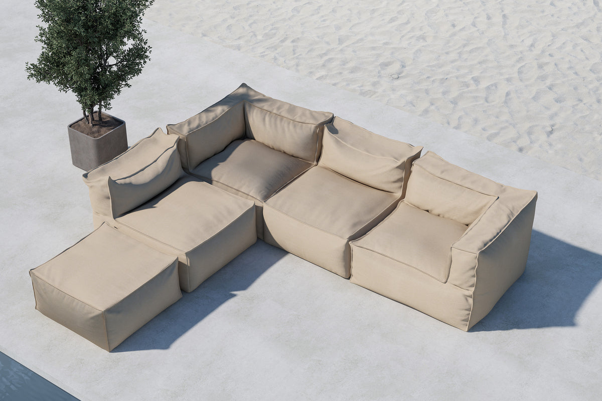 Rambo loungesofa beige