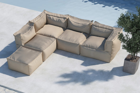 Rambo loungesofa beige