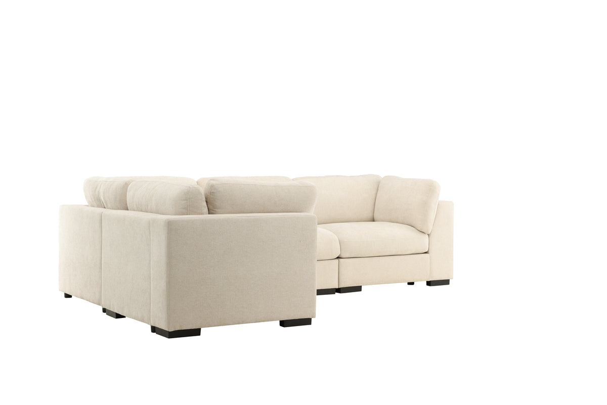 Salerno hjørnesofa Beige