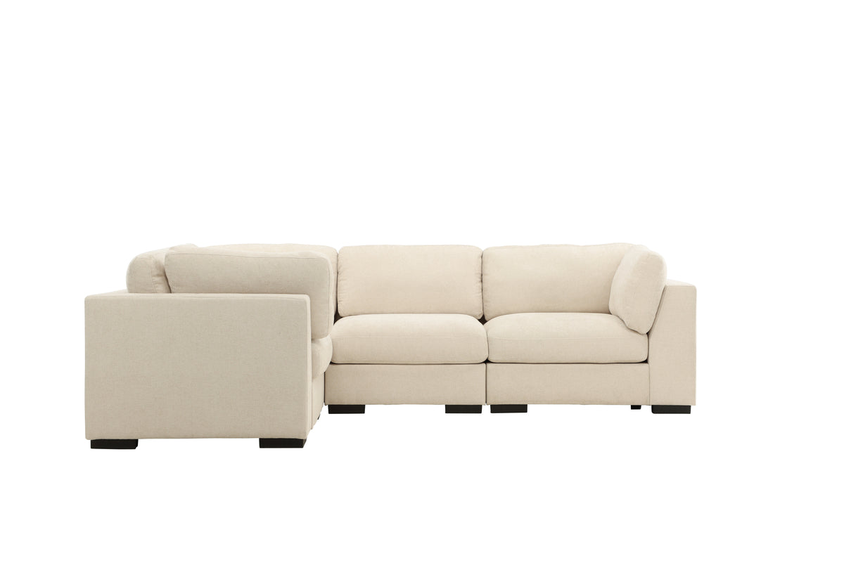Salerno hjørnesofa Beige