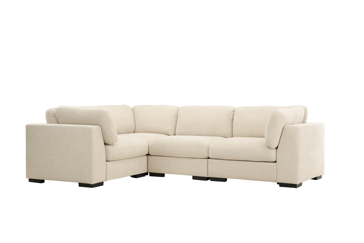 Salerno hjørnesofa Beige