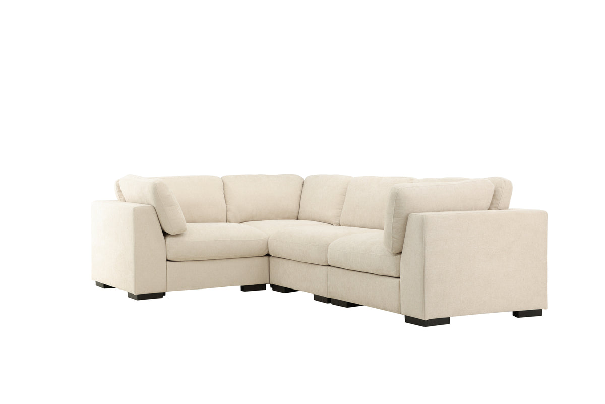 Salerno hjørnesofa Beige