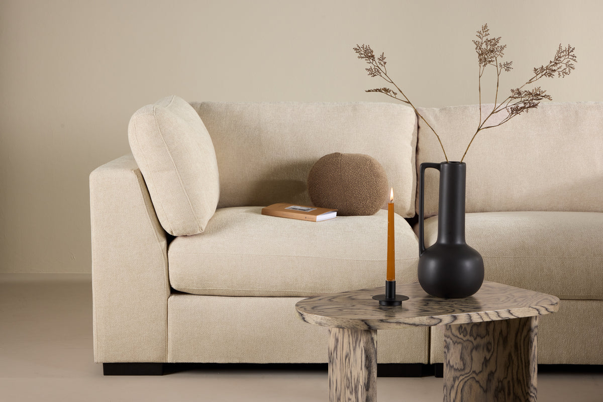 Salerno hjørnesofa Beige