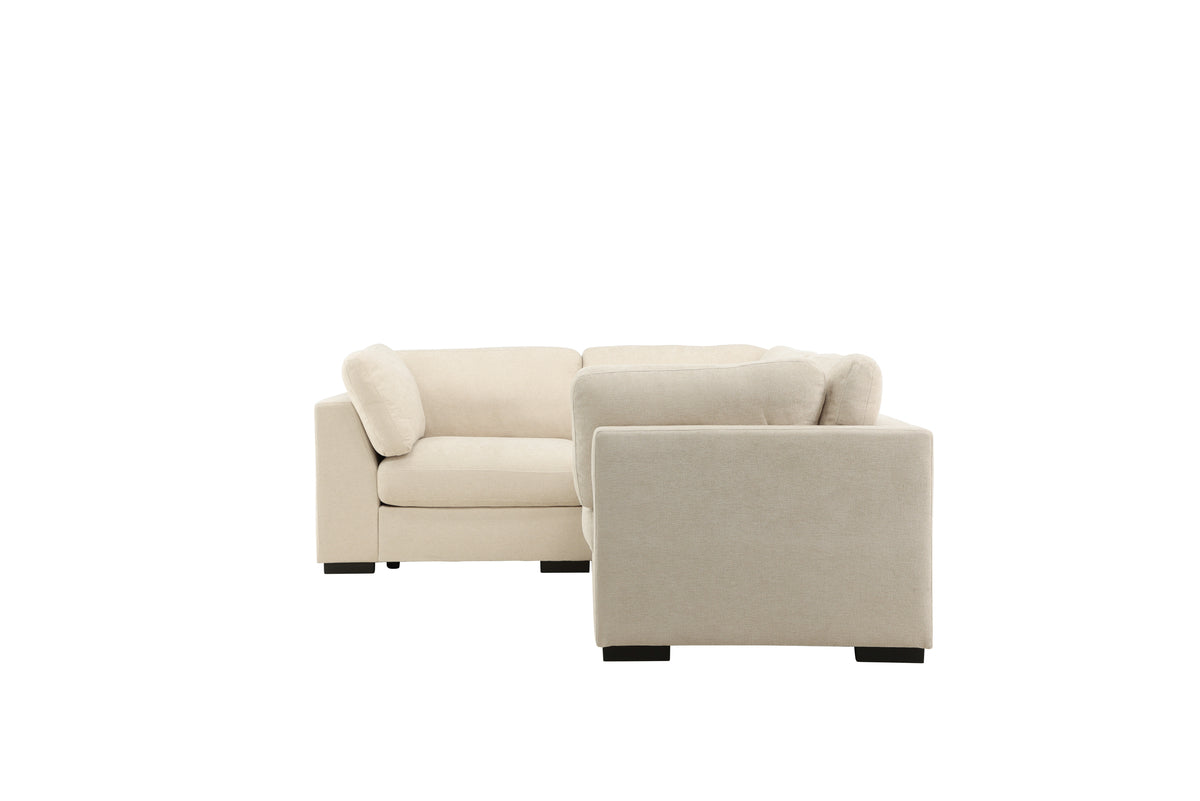 Salerno hjørnesofa Beige