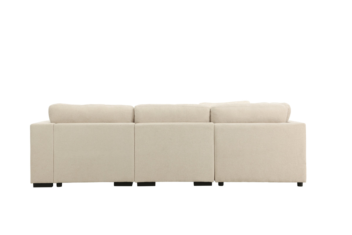 Salerno hjørnesofa Beige