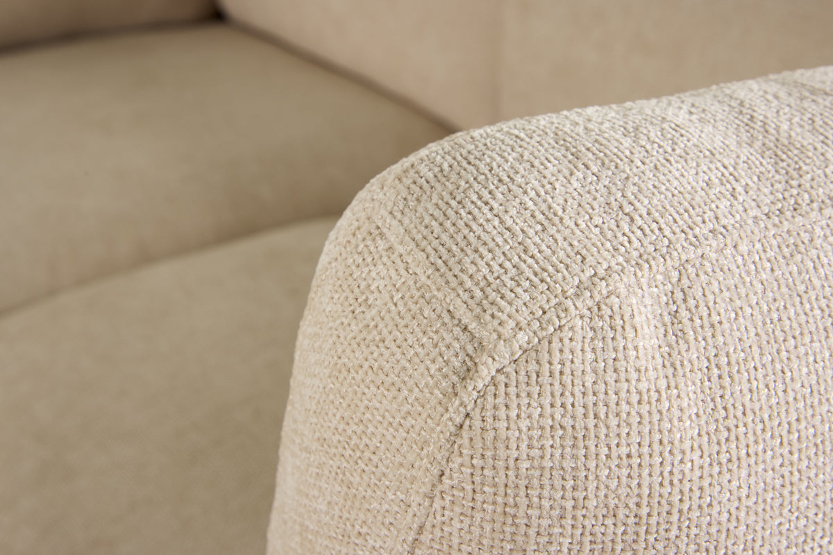 Salerno hjørnesofa Beige