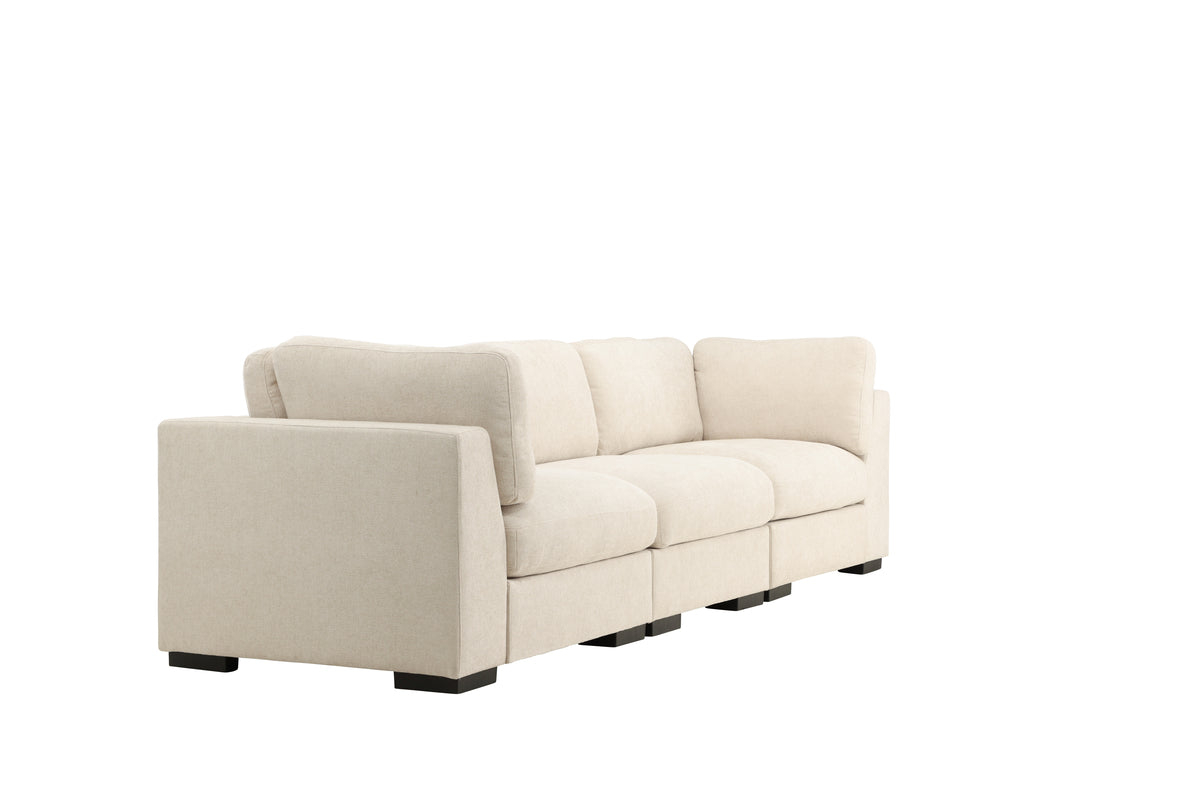 Salerno 4 pers sofa beige