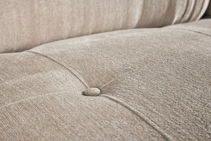 Mika 3-personers sofa - beige, sort - billede 14